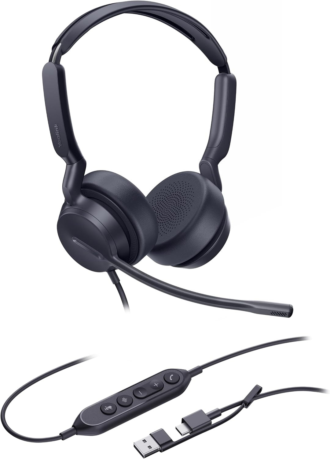 Yealink Headset UH42 Dual UC USB-C/A, UH42 Dual UC