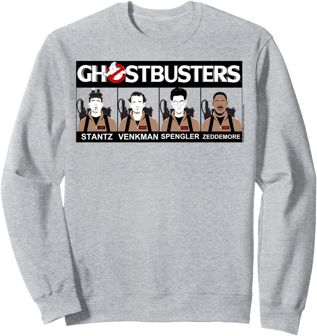Ghostbusters Group Shot Line Up Sweatshirt