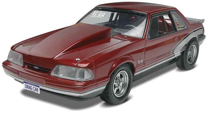 Revell Monogramm Massstab 1: 25 "1990 Mustang LX 5.0 Drag Race Auto (Mehrfarbig)