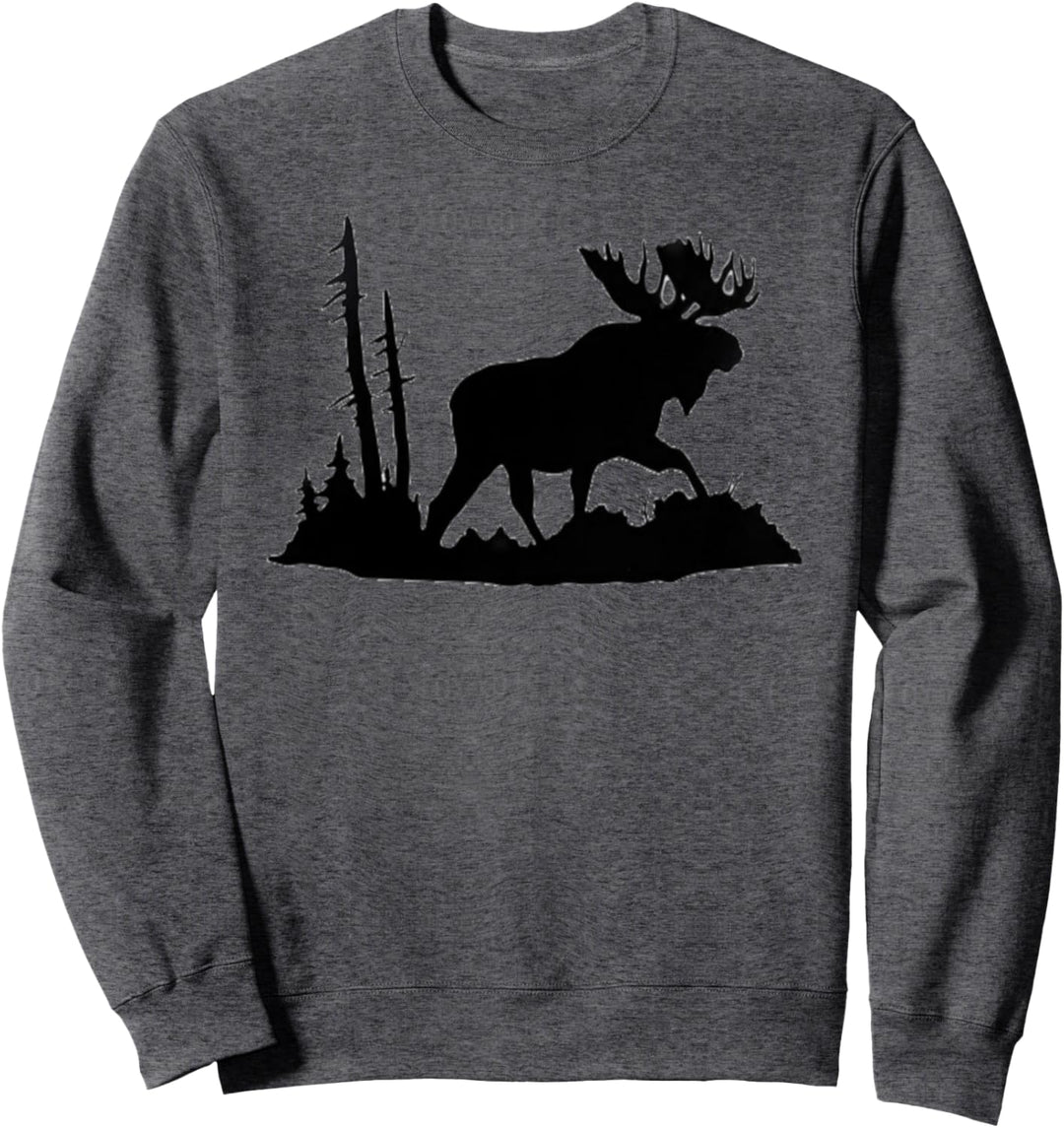 Black Fly Outdoor Elchwald Wildlife Wander-Shirt Sweatshirt