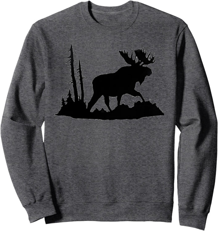 Black Fly Outdoor Elchwald Wildlife Wander-Shirt Sweatshirt