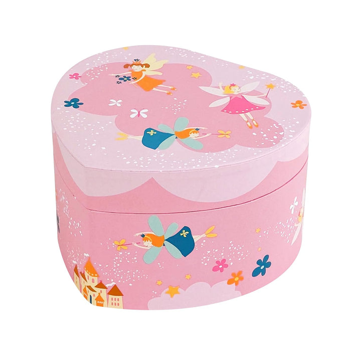 Trousselier 6230502 Musikspieluhr in Herz-Form, Prinzessin, Spieldose für Kinder