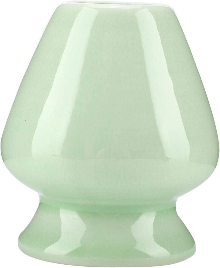 Matcha Besen Halter, Chasen Ständer grün 3,1x2,8x2,8 Zoll für japanisches Tee Zubehör, Grün