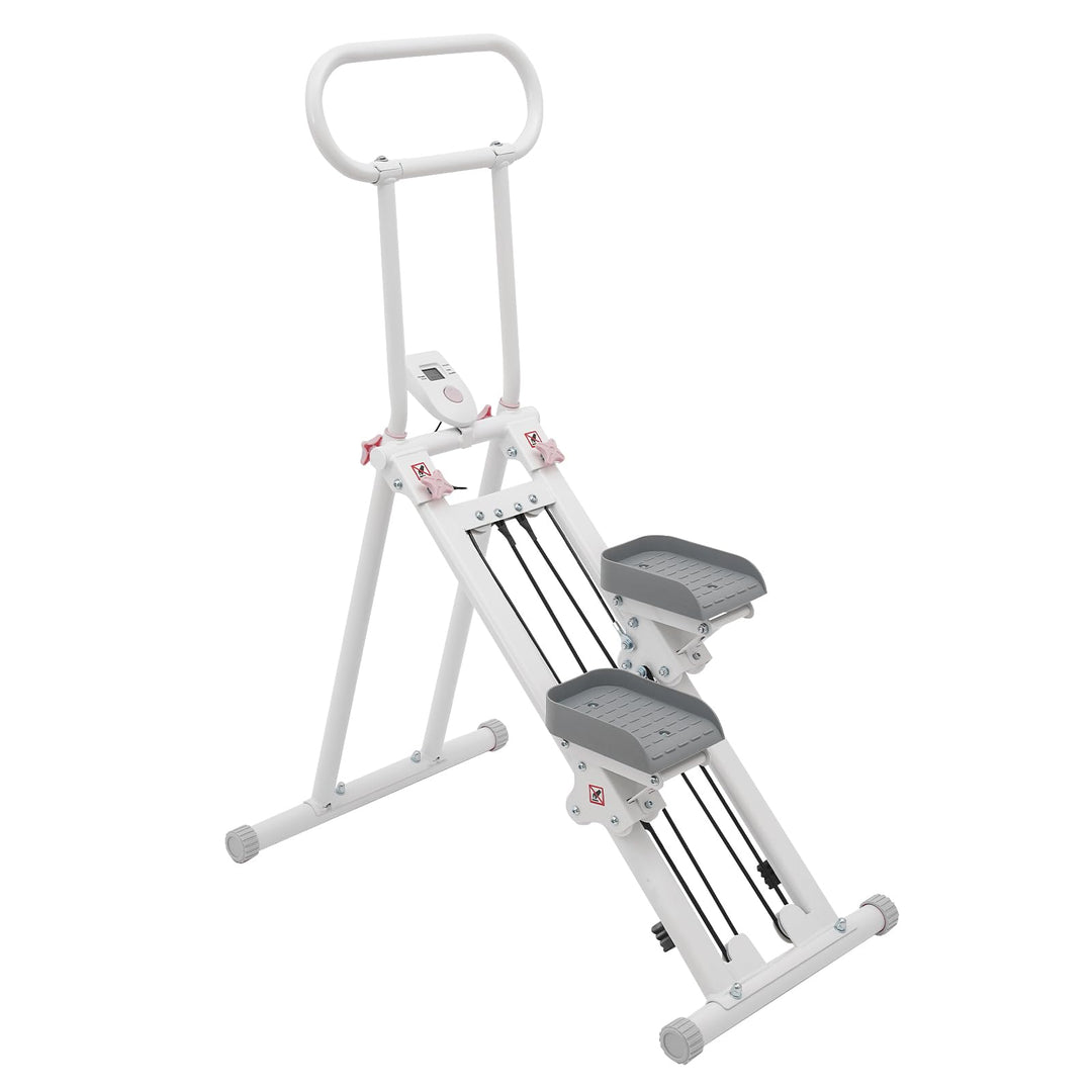 Stair Stepper für Home Gym Übung, Treppensteiger Ganzkörper-Workout, Klappbar, Vertikale Klettermasc