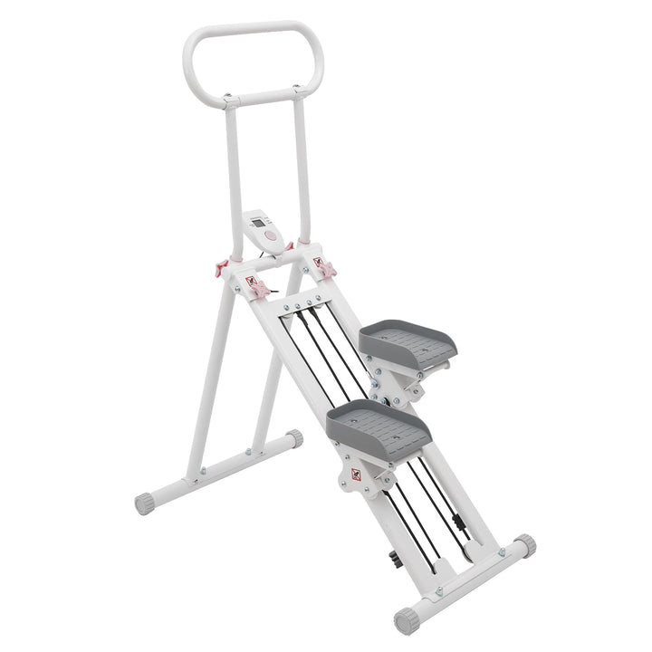 Stair Stepper für Home Gym Übung, Treppensteiger Ganzkörper-Workout, Klappbar, Vertikale Klettermasc