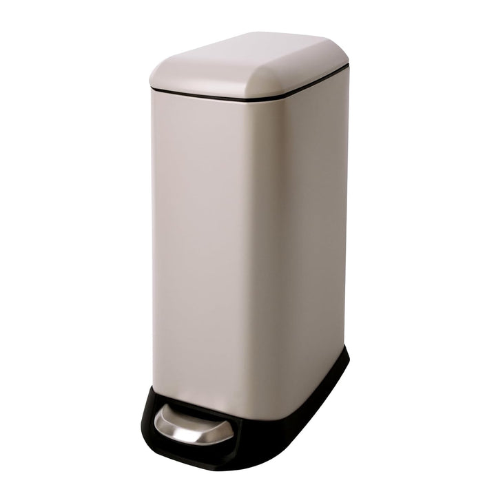 SVITA TS12 Edelstahl Mülleimer Treteimer Abfalleimer 12l inkl. Inneneimer Kunststoff Pedal Softclose