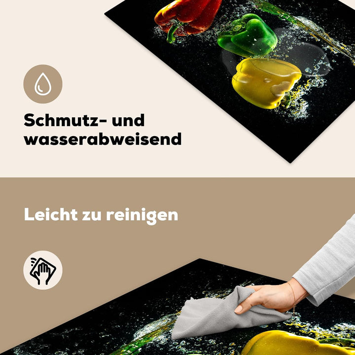 KitchenYeah© Herdabdeckplatte Einteilig Induktionsmatte Küche Abdeckung Ceranfeld Herd Abdeckplatte