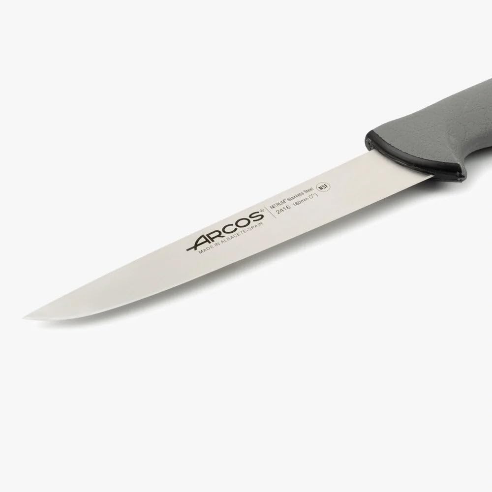 Arcos Fleischermesser aus Nitrum Edelstahl - Professionelles Küchenmesser zum Schneiden von Fleisch,