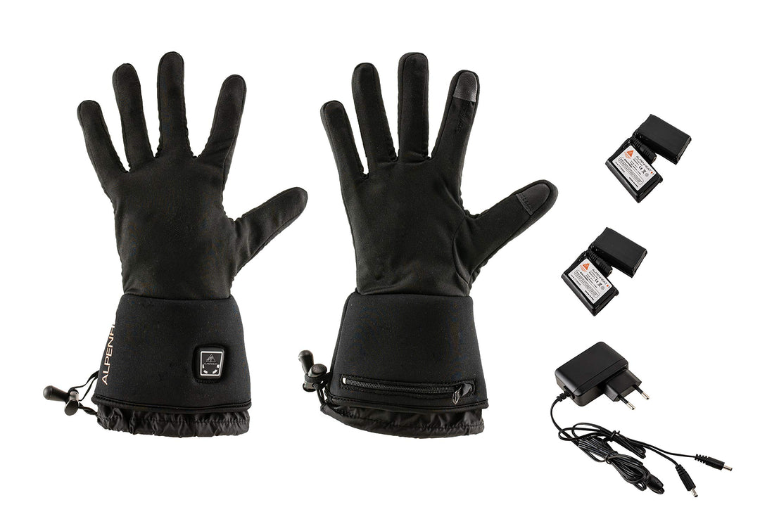 Alpenheat FireGloveliner Beheizter Unterziehhandschuh, schwarz, XS
