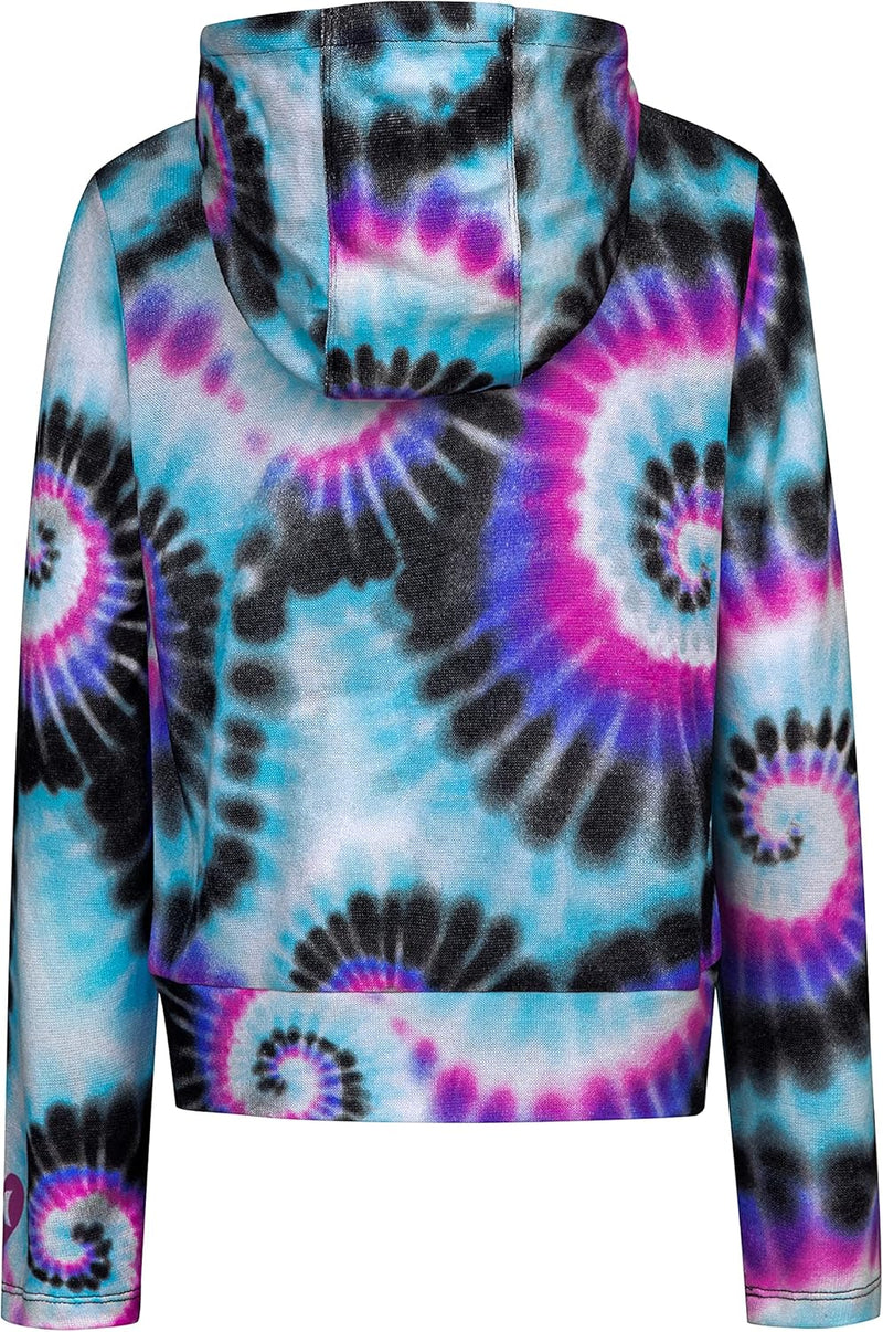 Hurley Mädchen Hrlg Soft Hacci Pullover Sweatshirt 10 Jahre Schwarz, 10 Jahre Schwarz
