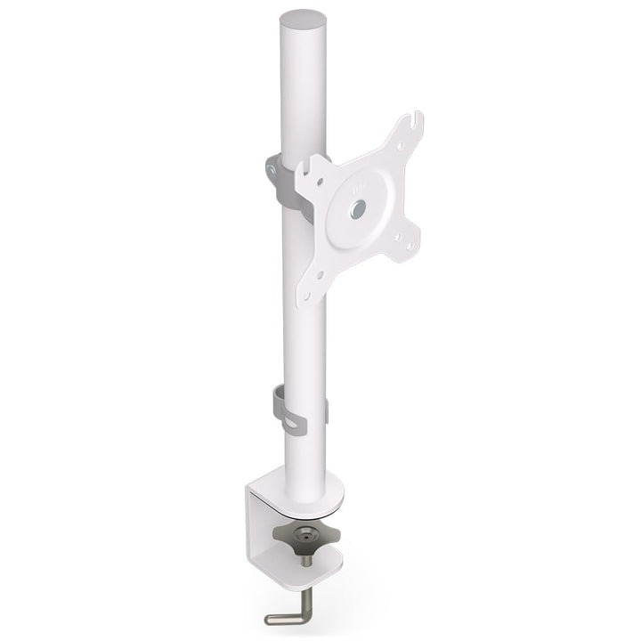 ENDORFY Atlas Single Onyx White, stabile Monitorhalterung, bis zu 27 Zoll, grosser Höhenverstellwink