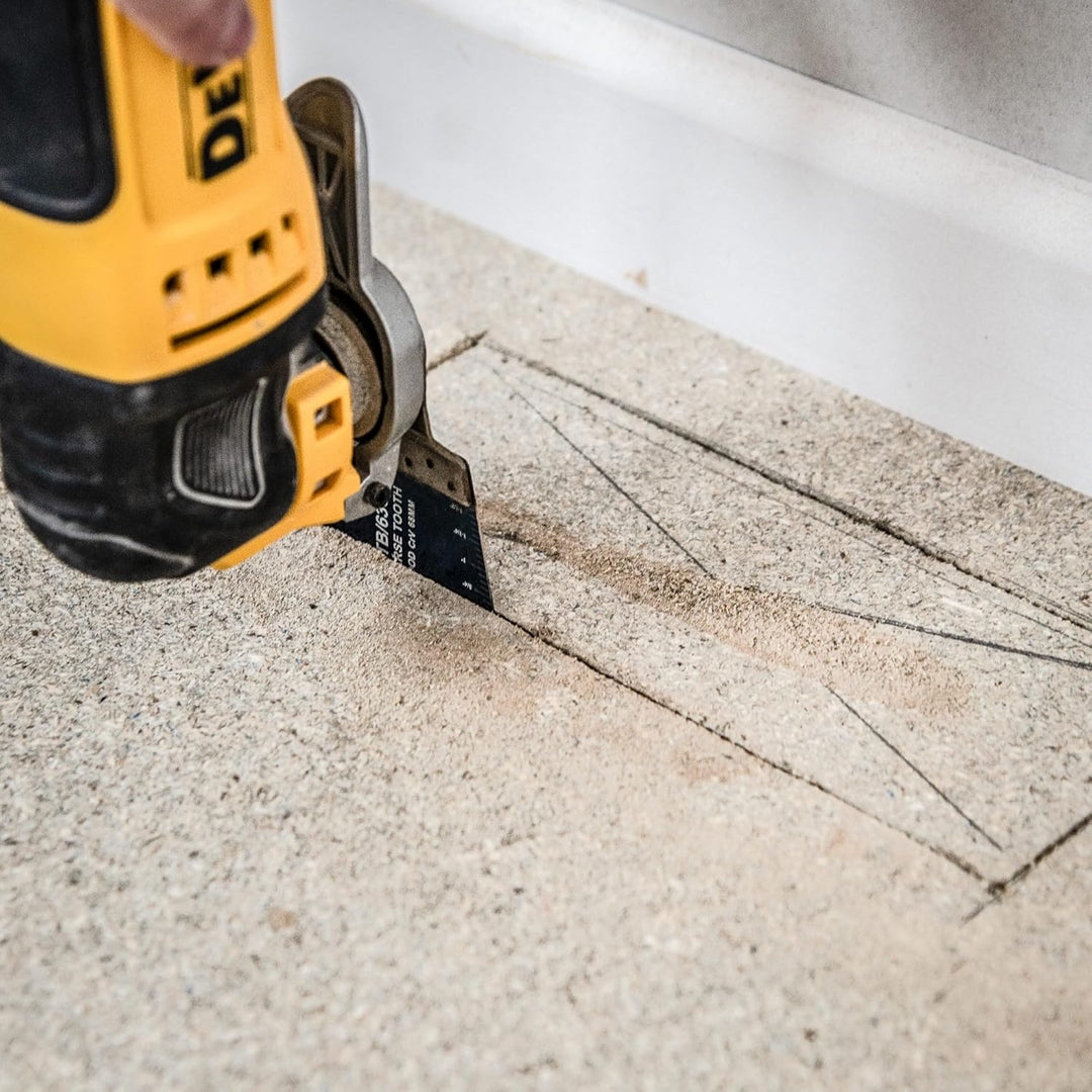 Trend Multi-Tool Sägeblätter, 5er-Pack, 68 mm Grobzahn CrV im japanischen Stil für Holz & Gipskarton