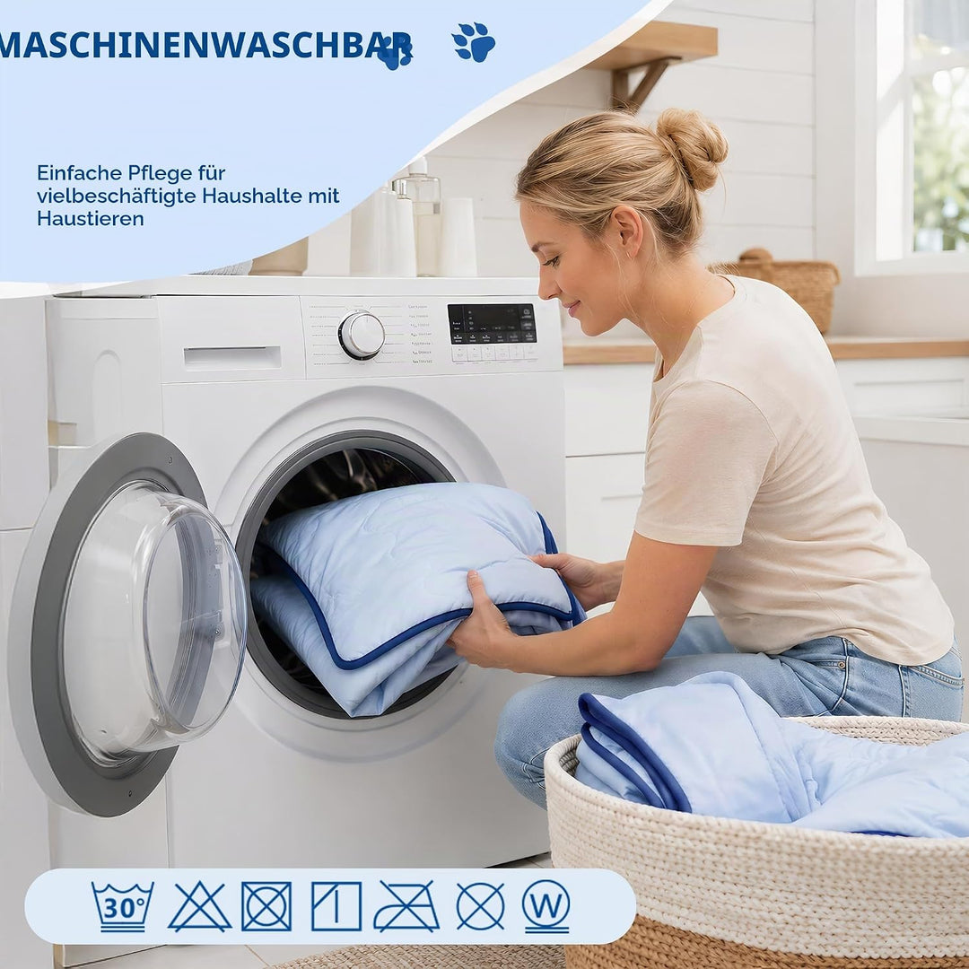 Deconovo Selbstkühlende Kühlmatte für Hunde &amp; Katzen, Atmungsaktive Kühldecke für Sommer, Faltbar &amp;