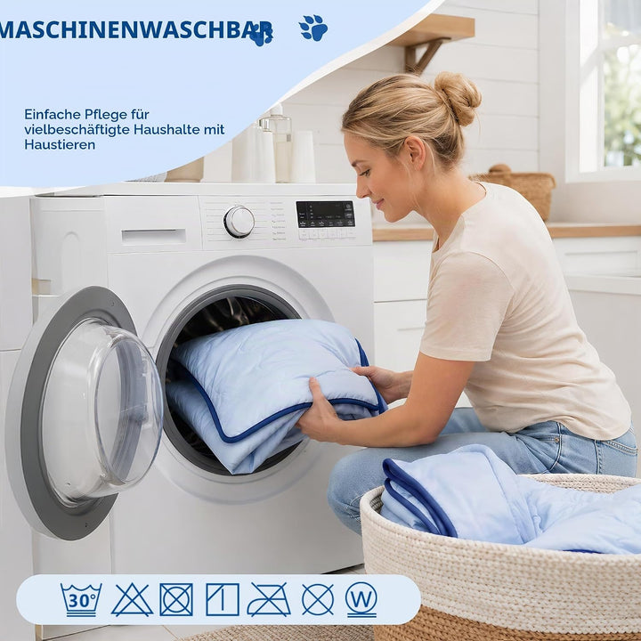 Deconovo Selbstkühlende Kühlmatte für Hunde &amp; Katzen, Atmungsaktive Kühldecke für Sommer, Faltbar &amp;