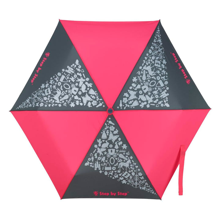 Step by Step Regenschirm, Magic Rain Effect, Doppler für Kinder, inkl. Farbwechsel, Tasche und Hands
