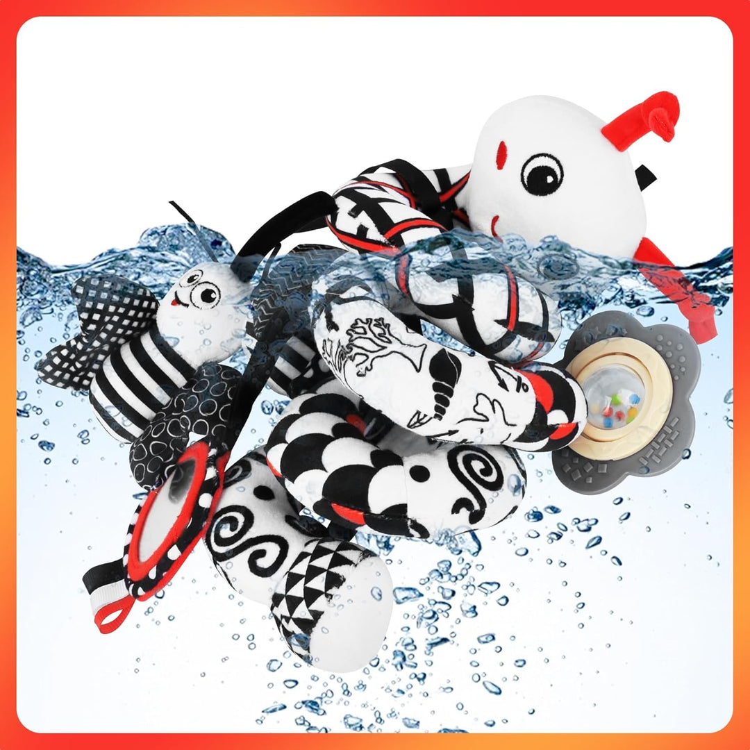 Zendstanding Kinderwagen Spielzeug - Aktualisierte Version Babyschale Spielzeug Baby Spielzeug 0-6 M