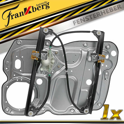 Frankberg Fensterheber Mit Metallplatt Vorne Links Kompatibel mit Caddy III 2K 2C Alle Motoren Kaste