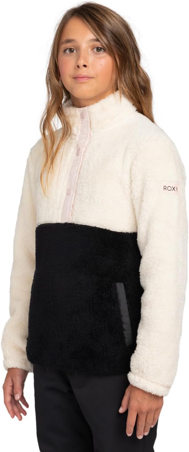 Roxy Mädchen Girl Jk Jetty-Snow Jacket 8-16 8 Jahre Buttercream, 8 Jahre Buttercream