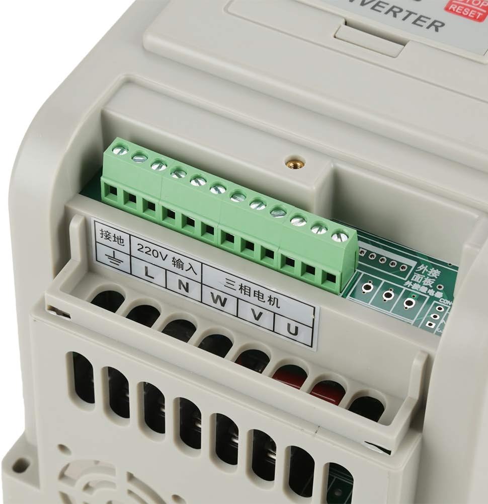 Wechselstrom 220V Variable Frequenzantrieb VFD-Wechselrichter 1.5KW Frequenzumrichter ，Einstellbare