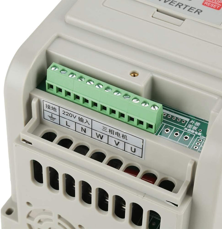 Wechselstrom 220V Variable Frequenzantrieb VFD-Wechselrichter 1.5KW Frequenzumrichter ，Einstellbare