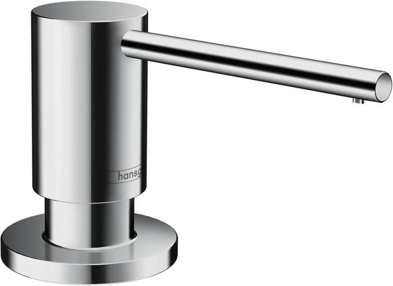 hansgrohe Spülmittel-/ Lotionspender Küchenzubehör (Accessoire, rund) Chrom optionales Zubehör Chrom