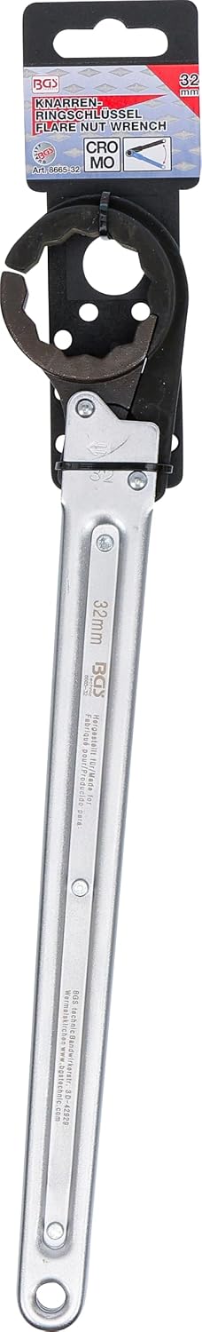 BGS 8665-32 | Leitungs-Ratschenschlüssel | 32 mm Schlüsselweite: 32 mm, Schlüsselweite: 32 mm