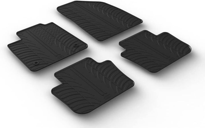 Gledring Satz Gummimatten kompatibel mit MG 4 (EV) 2022- (T Profil 4-teilig)