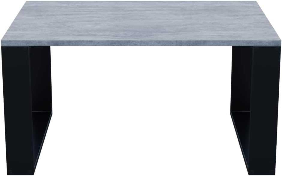 AKKE Couchtisch Wohnzimmertisch Beistelltisch Tisch Für Wohnzimmer Beton 100 x 40 x 55 L:100cm x B:4
