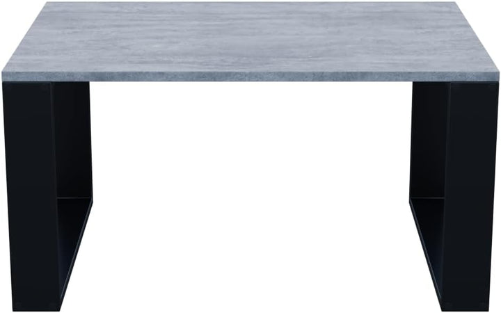 AKKE Couchtisch Wohnzimmertisch Beistelltisch Tisch Für Wohnzimmer Beton 100 x 40 x 55 L:100cm x B:4