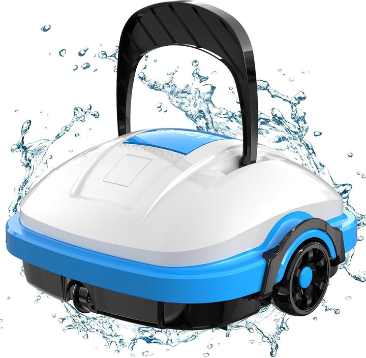 WYBOT Poolroboter, Poolsauger Akku mit Dual-Antriebsmotoren, Automatisches Parken, Automatische Pool