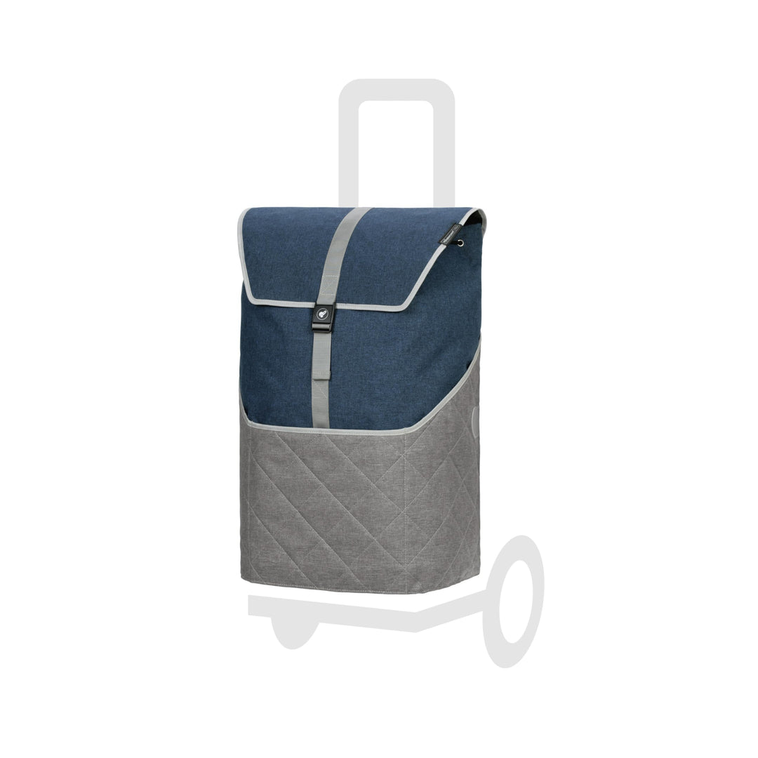 Andersen Einkaufstrolley Ersatztasche - 59 Liter - Seiten- & Fronttasche - extra Innenfach - wassera