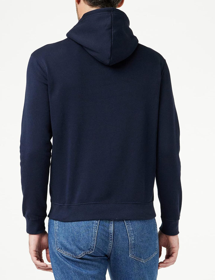 Champion Herren American Classics Small Script Logo Kapuzenpullover S Blau Ton in Ton, S Blau Ton in