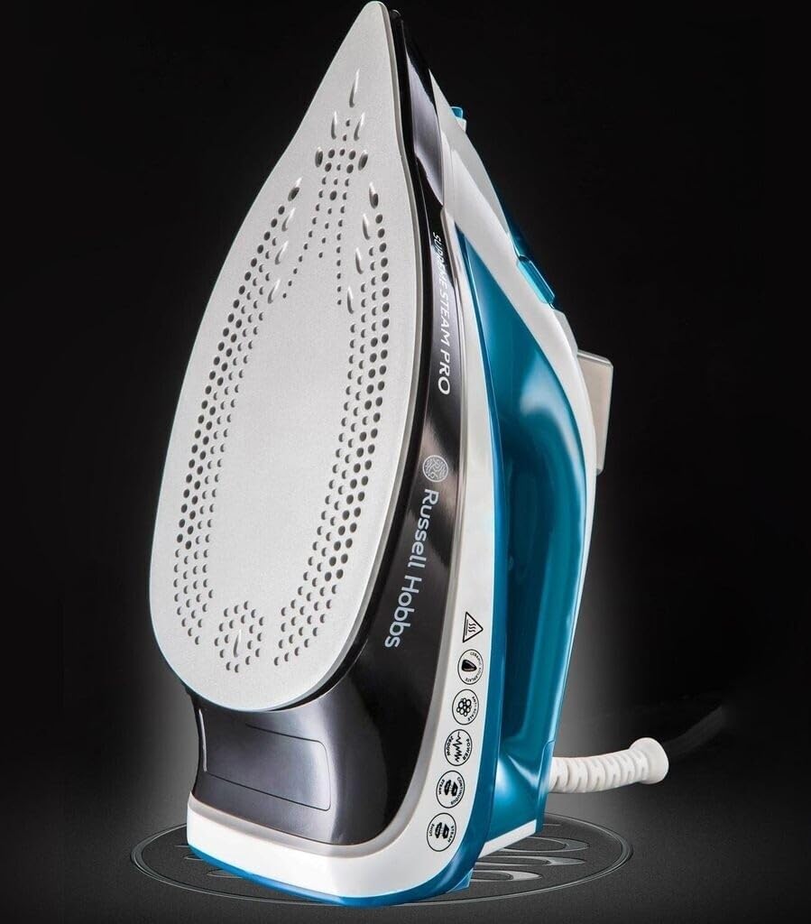 Russell Hobbs 23971-56 Dampfbügeleisen Supreme Steam Pro, 2600 Watt, Keramik-Bügelsohle, Extra-Dampf