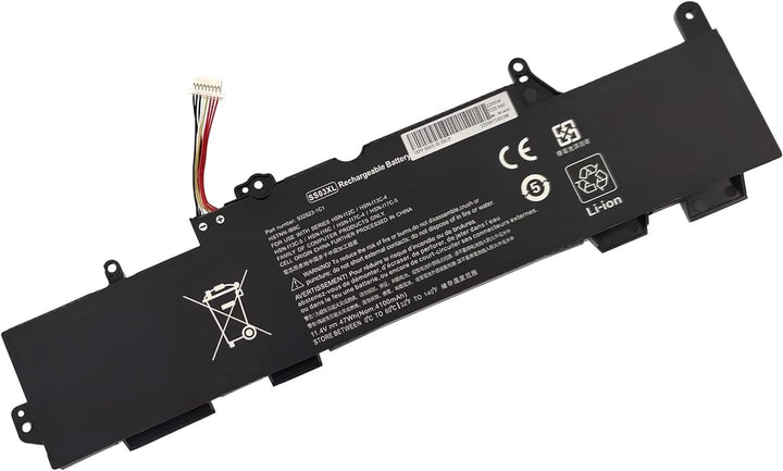 FengWings® SS03XL 933321-855 HSTNN-LB8G Akku 11.4V 47Wh, Eratz für Hp EliteBook 730 735 740 745 755