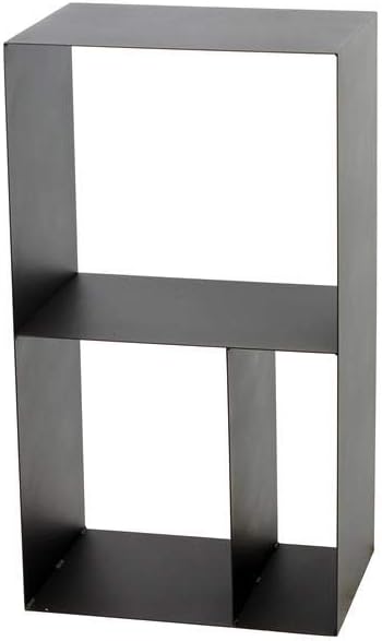 Holzregal Brennholzregal Kaminholzregal Magnus R146 schwarz