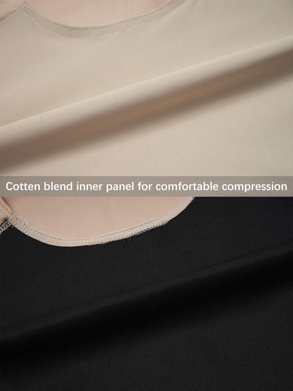 Idtswch Chest Binder For Transgender Breast Binder Half Ftm Binder chest compression Bra (White 165
