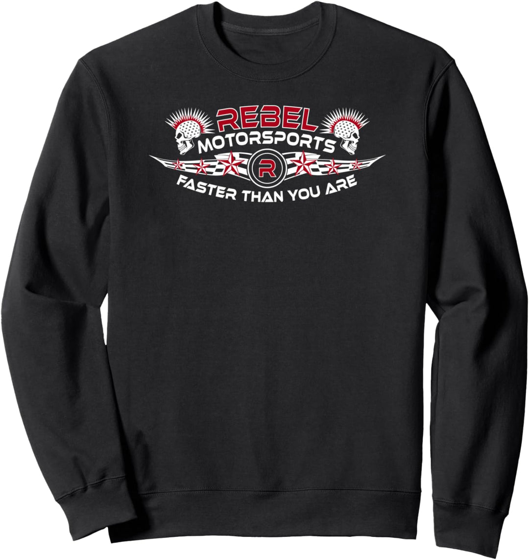 Rebel Motorsports Star-schneller geschlagen Als Du Bist Sweatshirt
