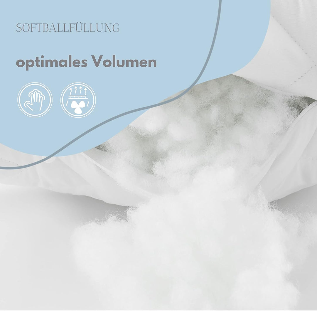 sei Design Stillkissen 170×30 cm – ergonomisch geprüftes Unterstützungskissen für Erwachsene – leise
