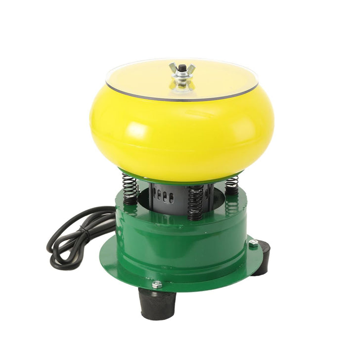 100W Vibrierende Poliertrommel Hülsenpolierer, 8 Zoll Elektrische Vibrationsschale, Vibrationspolier