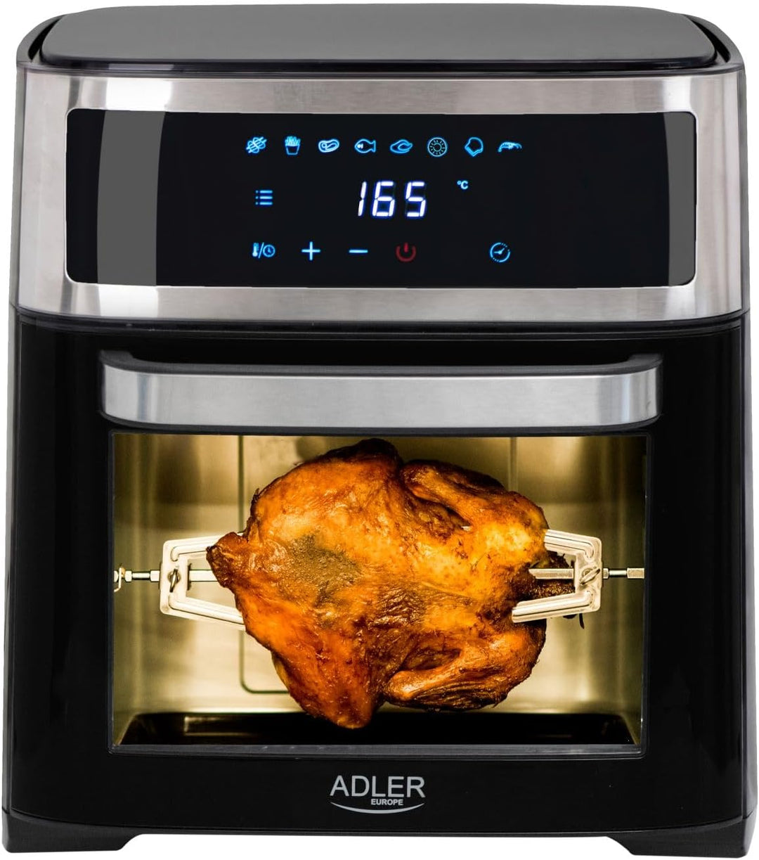 Adler Airfryer Oven AD 6309 Power 1700 W. Capacity 13 L. Stainless steel/Black
