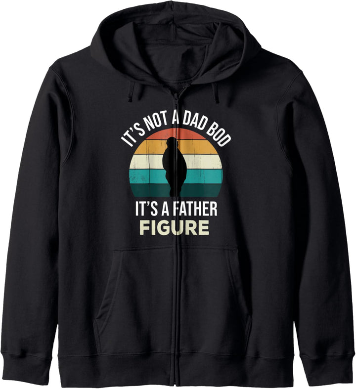 Its Not A Dad Bod Its a Father Figure Funny Fathers Day Joke Kapuzenjacke