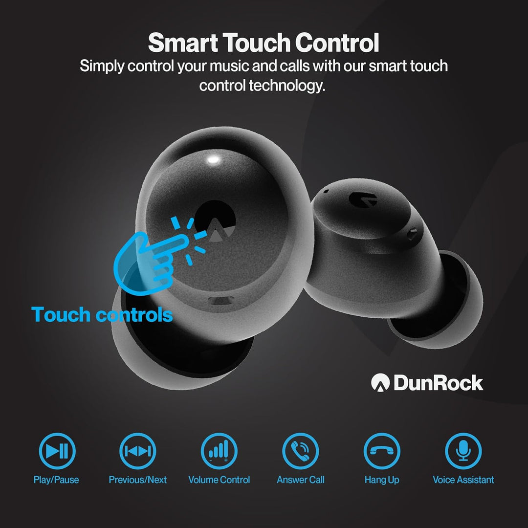 Pop Bluetooth 5.2 In-Ear-Kopfhörer – Kabellos mit Hybrid-ANC, Transparenzmodus, App-Steuerung, 32h A