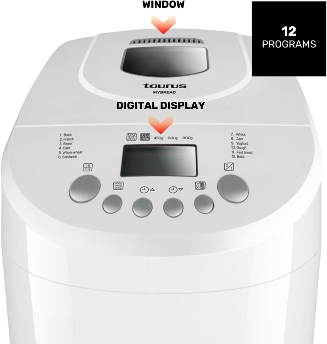 Taurus My Bread-Backmaschine 600 W, 600 W