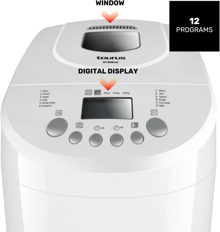 Taurus My Bread-Backmaschine 600 W, 600 W