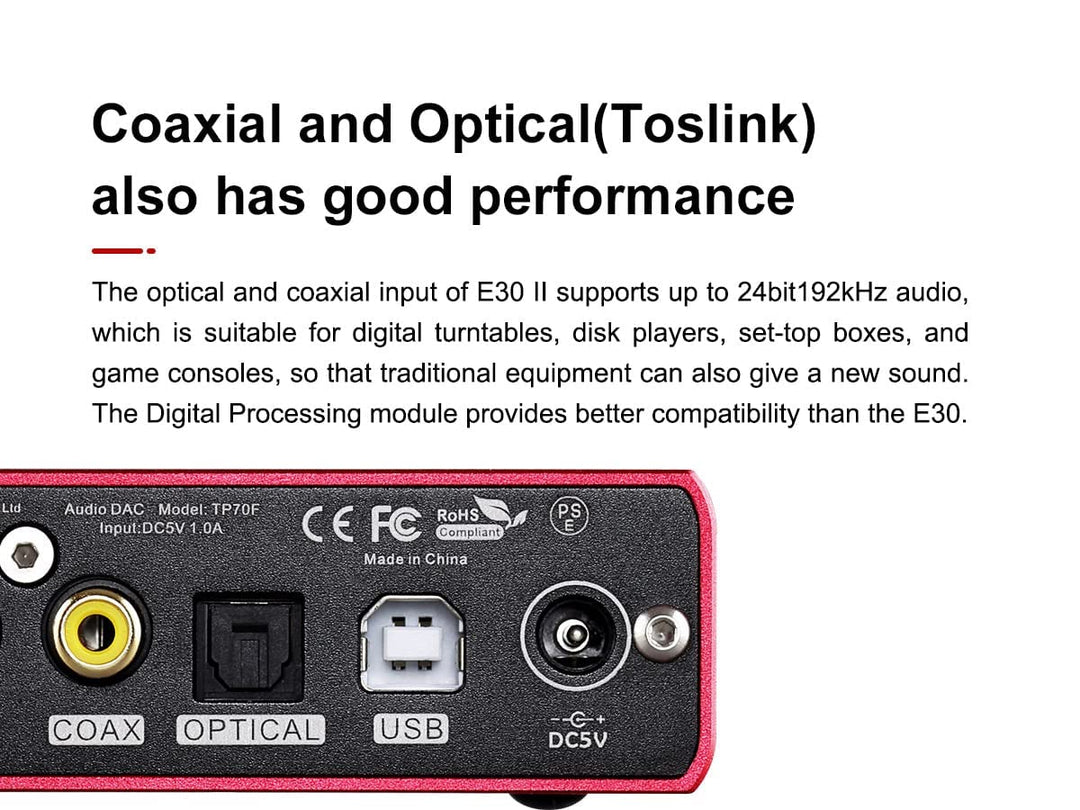 Topping E30II DAC USB Hi-Res (schwarz)