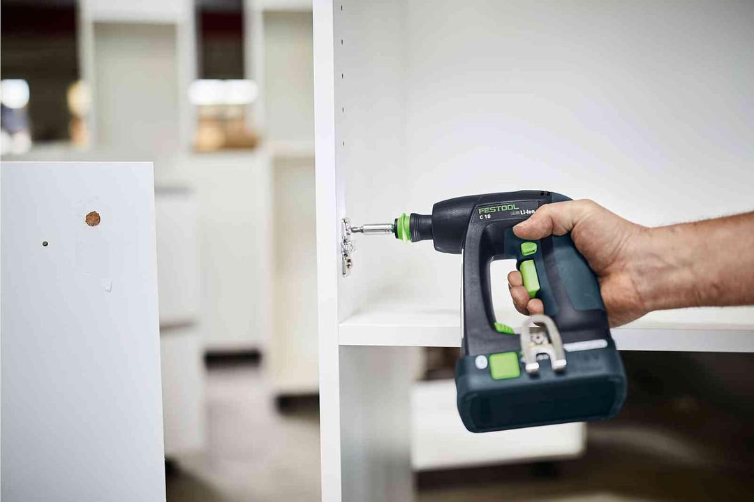 Festool Akku-Bohrschrauber C 18 HPC 4,0 I-Plus (mit Akkupacks BP 18 Li 4,0, Schnellladegerät, Werkze