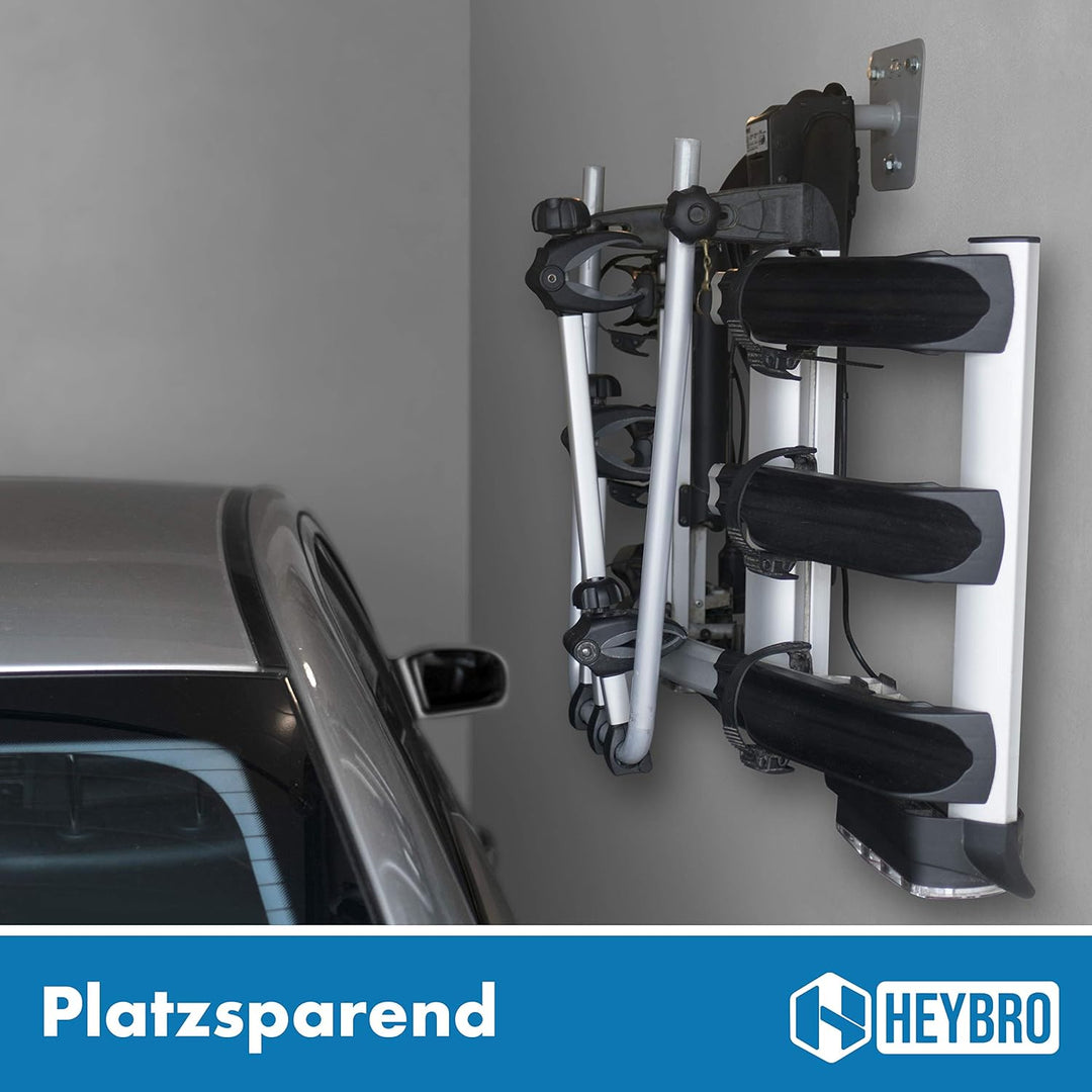 HEYBRO® Universal Wandhalterung für Fahrradträger - inklusive Befestigungsmaterial - optimale und st