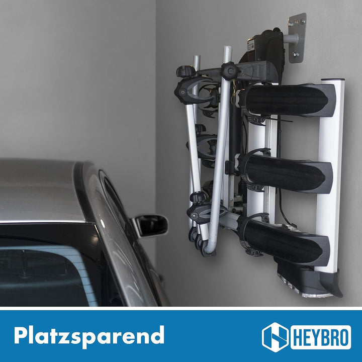 HEYBRO® Universal Wandhalterung für Fahrradträger - inklusive Befestigungsmaterial - optimale und st