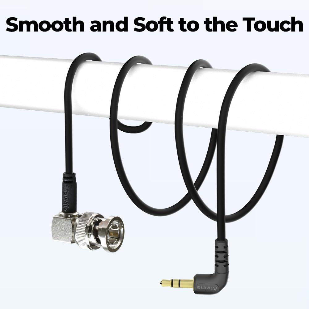 Alvin's Cables Tentakel 3,5 mm TRS zu BNC Timecode Kabel Nicht verriegelnd 3,5 mm, Nicht verriegelnd