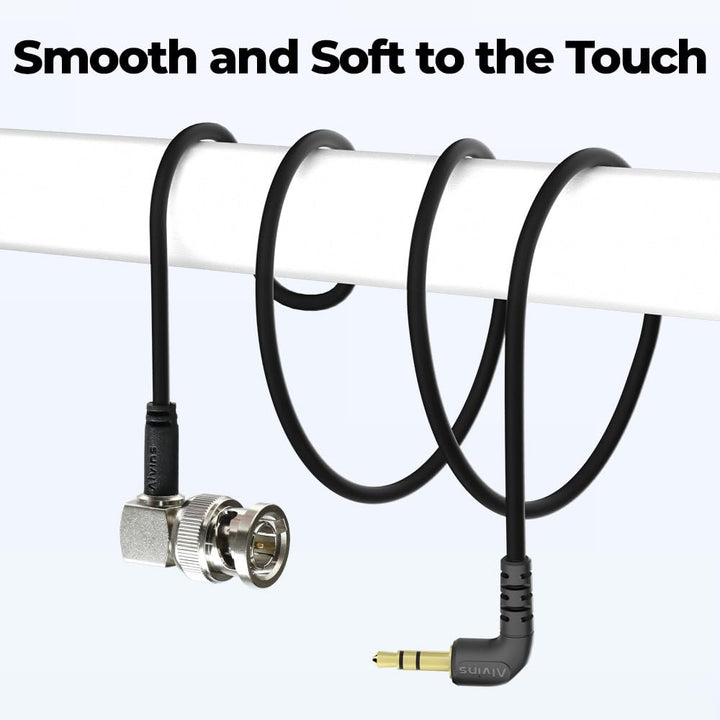 Alvin's Cables Tentakel 3,5 mm TRS zu BNC Timecode Kabel Nicht verriegelnd 3,5 mm, Nicht verriegelnd